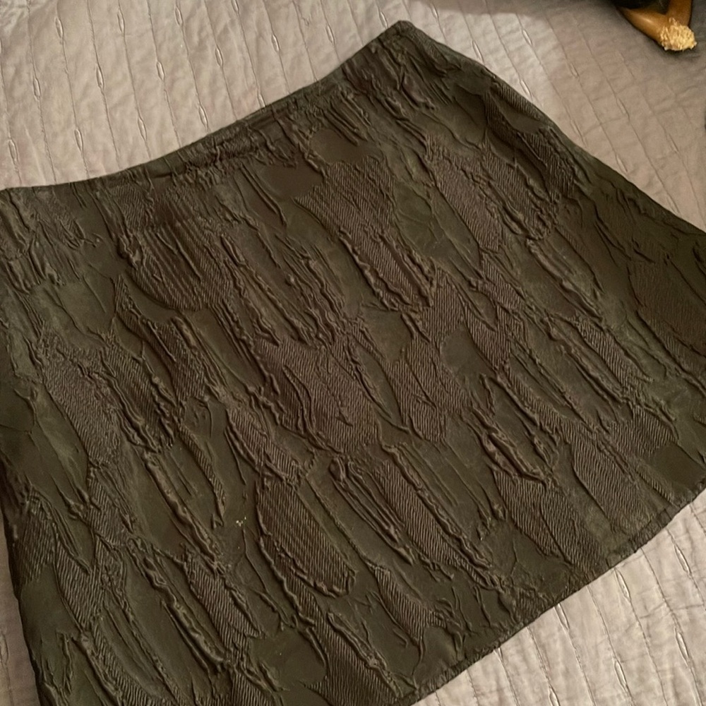 COS black mini skirt, size 10